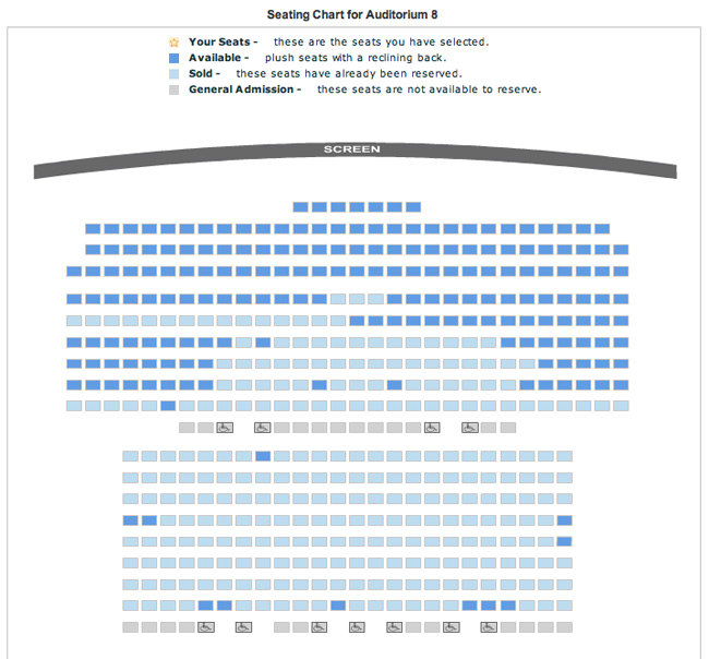 Ward Theater Seating Chart